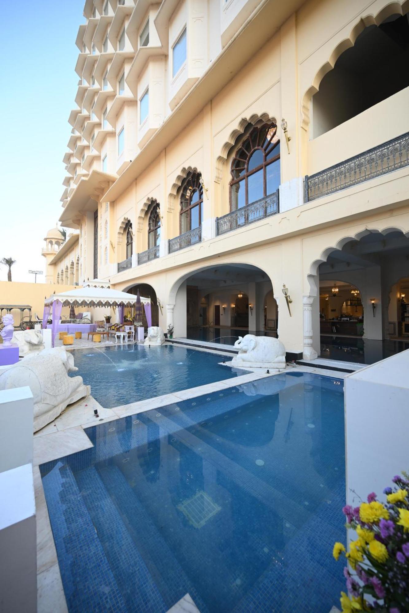 Hotel Anantara Jewel Bagh Jaipur Exterior foto